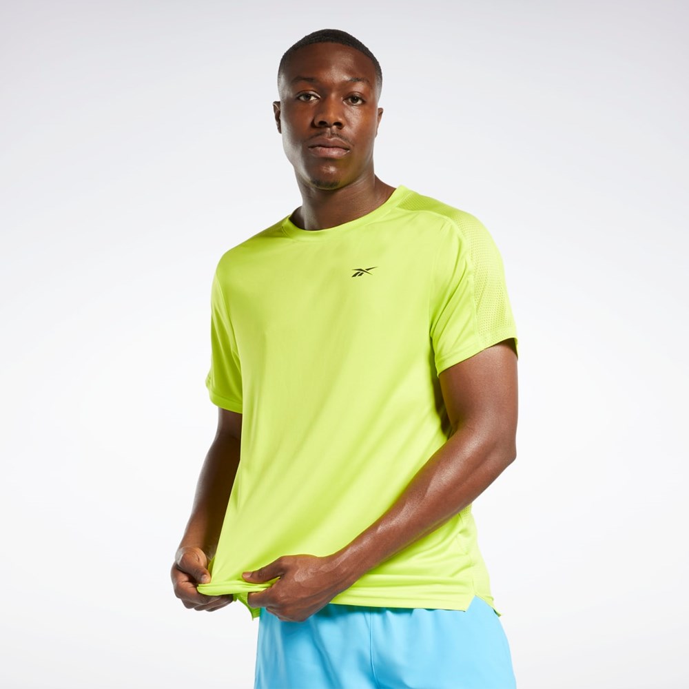 Reebok Workout Ready Tech T-Shirt Gul | IOSFAW-743