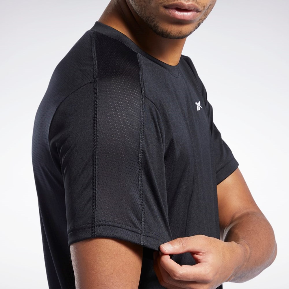 Reebok Workout Ready Tech T-Shirt Svarte | MEVPHU-165