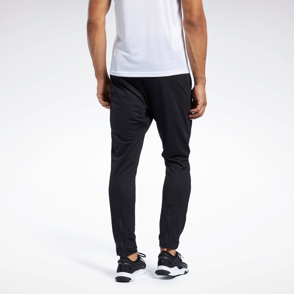 Reebok Workout Ready Track Pant Svarte | ZICKJP-135