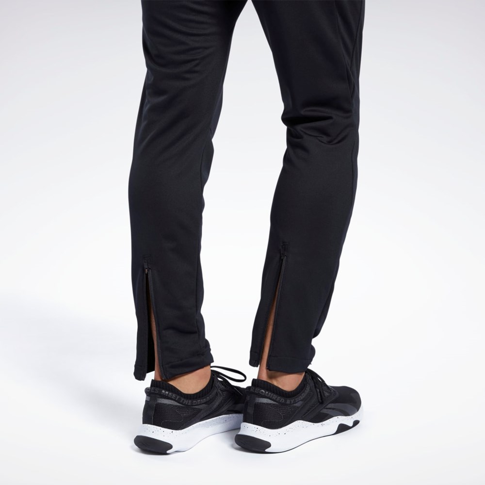 Reebok Workout Ready Track Pant Svarte | ZICKJP-135