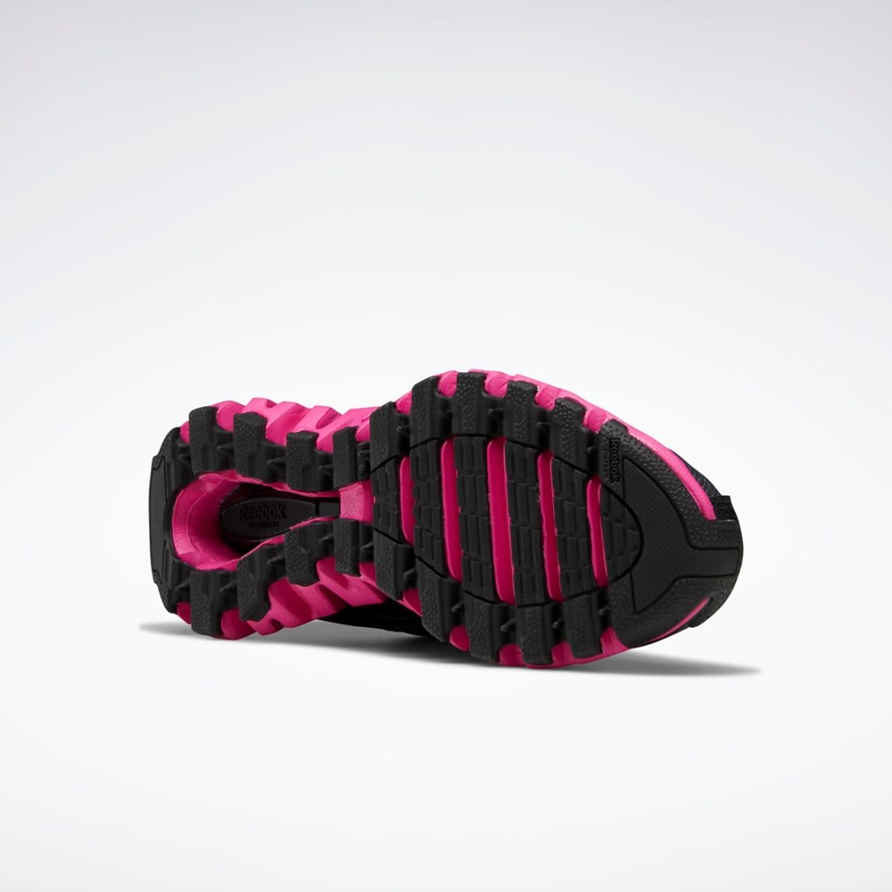 Reebok ZigWild Trail 6 Shoes Svarte Grå Rosa | BSRQIW-247