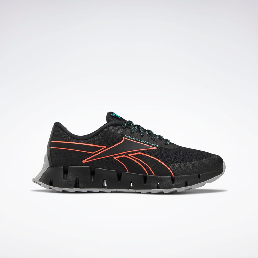 Reebok Zig Dynamica 2 Adventure Shoes Svarte Oransje | MQPSHX-546