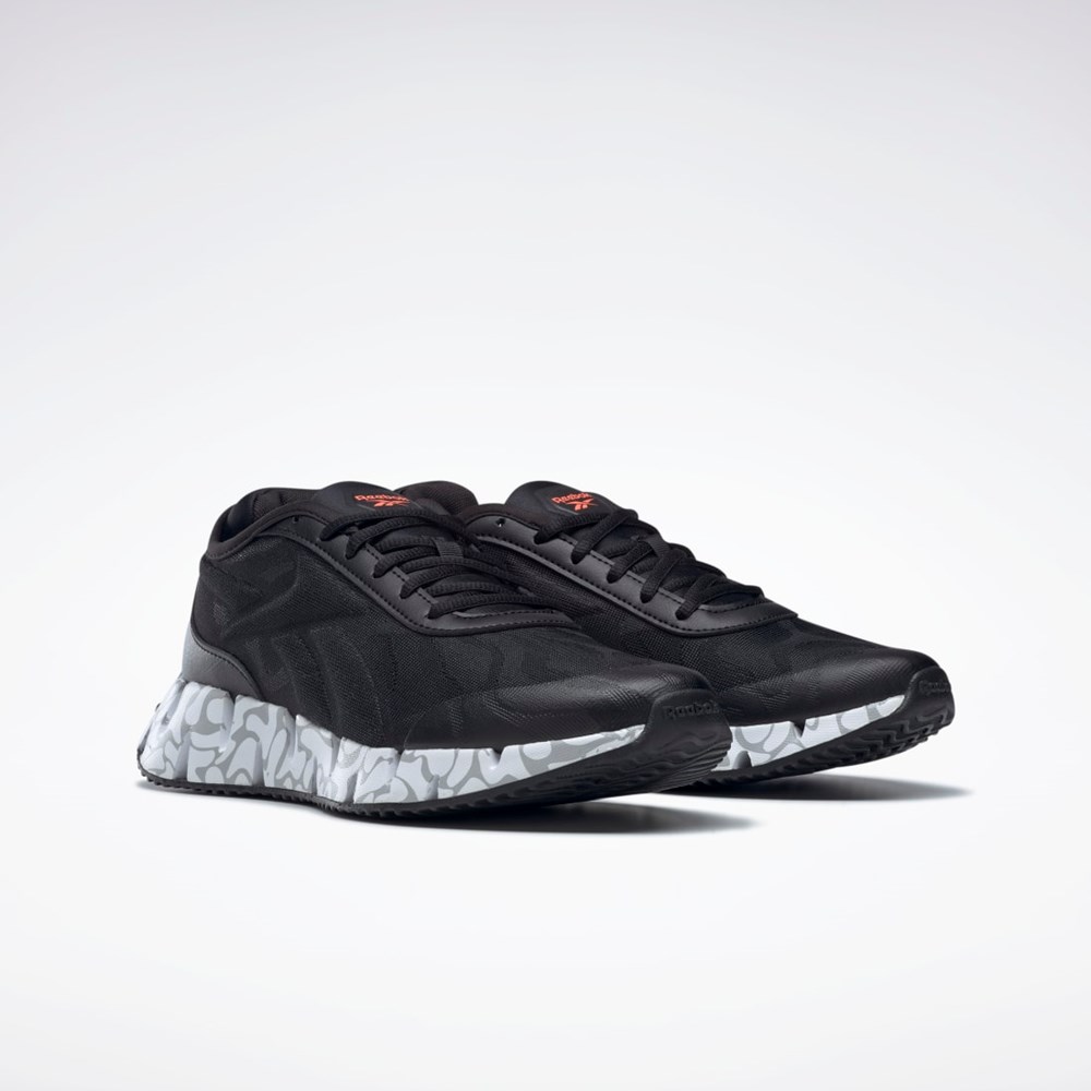 Reebok Zig Dynamica 3 Shoes Svarte Grå Hvite | MGOIRY-576