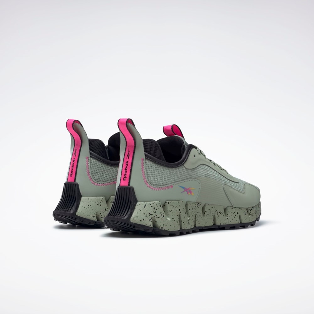 Reebok Zig Dynamica Adventure Shoes Grå Svarte Rosa | VBIFCK-492