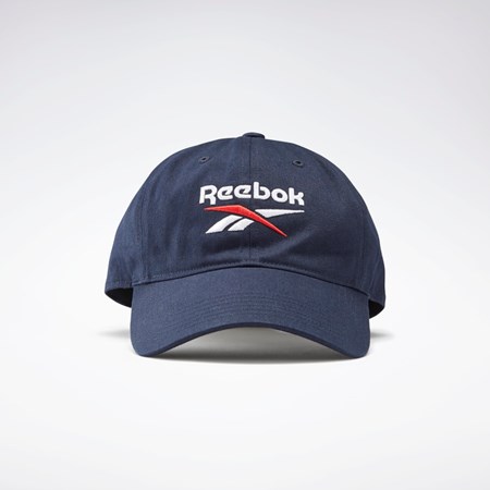 Reebok Active Foundation Badge Hat Marineblå Hvite | CGYPZB-826