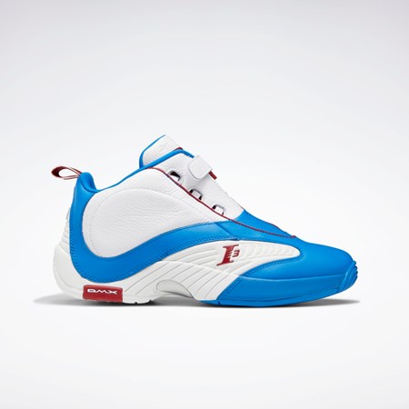 Reebok Answer IV Basketball Shoes Blå Hvite Rød | ZUPGCJ-137