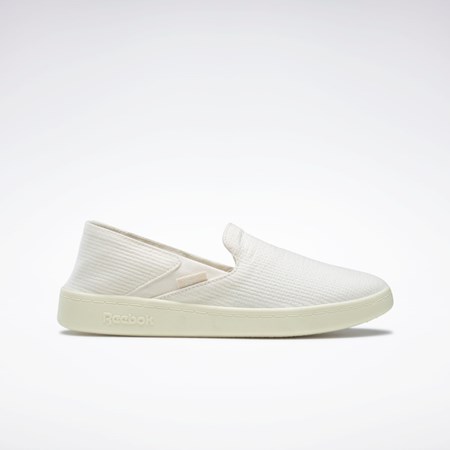 Reebok Bomull & Corn Slip-On Shoes Hvite | KTSYBG-524