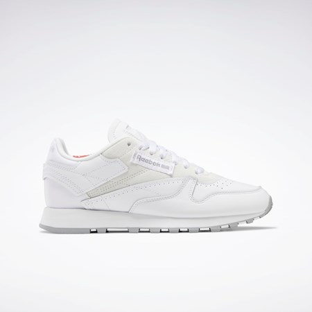 Reebok Classic Leather Make It Yours Shoes Hvite Grå | HYILKU-394