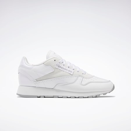 Reebok Classic Leather Make It Yours Shoes Hvite Grå | XIGMRW-130