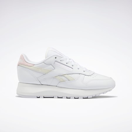 Reebok Classic Leather SP Shoes Hvite Hvite Rosa | GZETLP-190