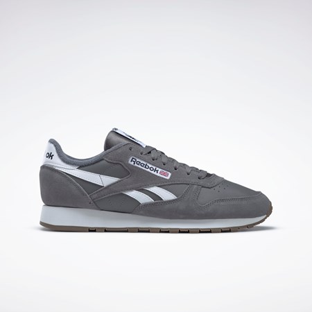 Reebok Classic Leather Shoes Grå Grå Hvite | LMDGBX-103