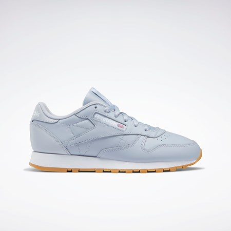 Reebok Classic Leather Shoes Grå Grå Hvite | PHFYXL-469