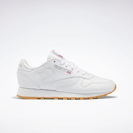 Reebok Classic Leather Shoes Hvite Grå | AYRTIQ-058