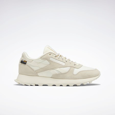 Reebok Classic Leather Shoes Hvite Hvite | MUBKJS-046