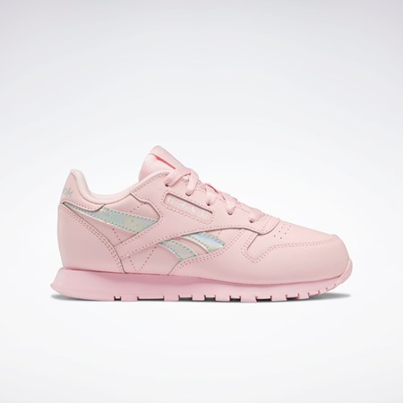 Reebok Classic Leather Shoes - Preschool Rosa Rosa Rosa | XCIBDK-046