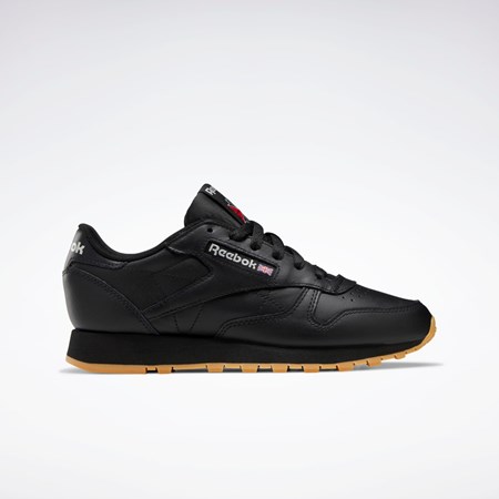 Reebok Classic Leather Shoes Svarte Grå | WFEVKH-562