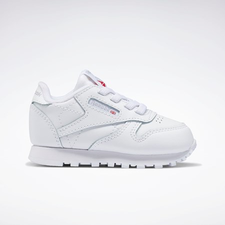 Reebok Classic Leather Shoes - Toddler Hvite Hvite Hvite | PHQOXV-214