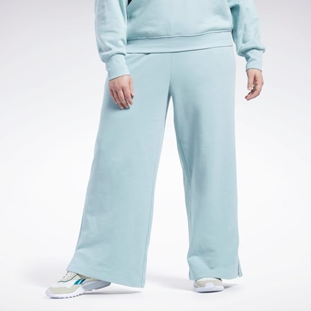 Reebok Classics Brede-Leg Pants (Plus Size) Grå | OAUYKZ-019