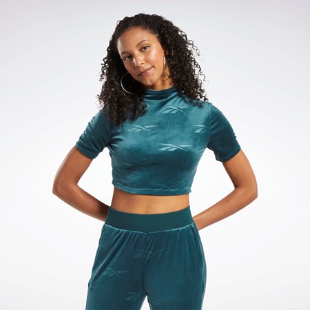 Reebok Classics Energy Tight Top Grønn | EAWFXH-341