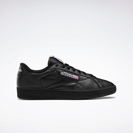 Reebok Club C Grounds Shoes Svarte Rød Svarte | ANFJZL-547