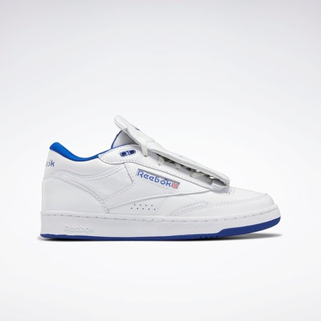 Reebok Club C Mid II Mountain Research Shoes Hvite | QNGJRU-504