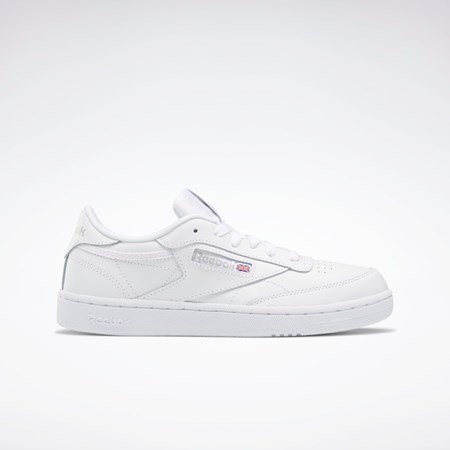 Reebok Club C Shoes - Grade School Hvite Grå | PEFOGI-497