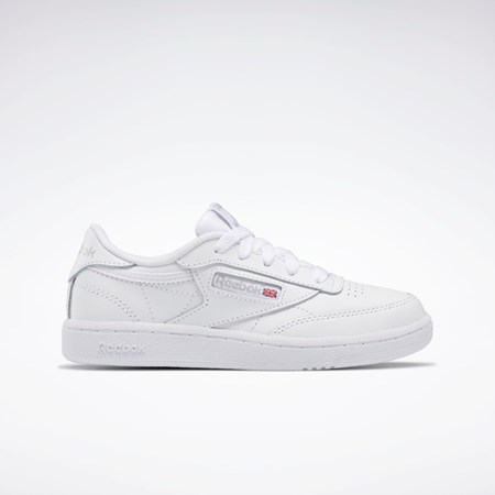 Reebok Club C Shoes - Preschool Hvite Grå | WDXZON-324