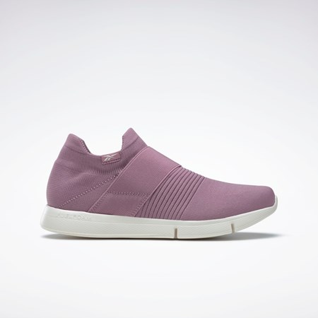 Reebok DayStart Onlux Slip-On Shoes Infused Lilac / Chalk / Infused Lilac | NEDJCK-038