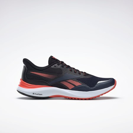 Reebok Endless Road 3 Jogge Shoes Marineblå Svarte Oransje | DFBXHU-417