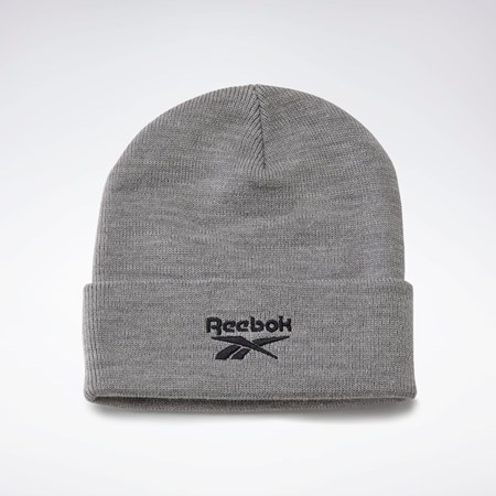 Reebok Foundation Logo Beanie Grå | QUIWMK-691