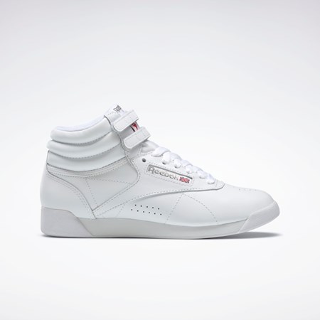 Reebok Freestyle Hi Shoes Hvite | TPDMOA-516