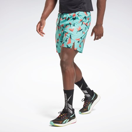 Reebok Grafiske Speed 2.0 Shorts Semi Classic Teal | YXPOQE-862