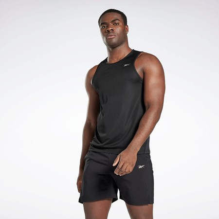 Reebok Jogge Speedwick Singlet Svarte | WYQJNP-230