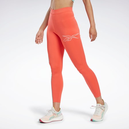 Reebok Jogge Vector Leggings Oransje | TEHZAX-648