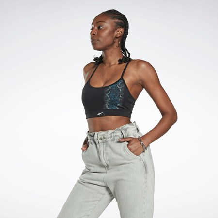 Reebok Jurassic World Lux Bra Svarte | LWKRHE-125