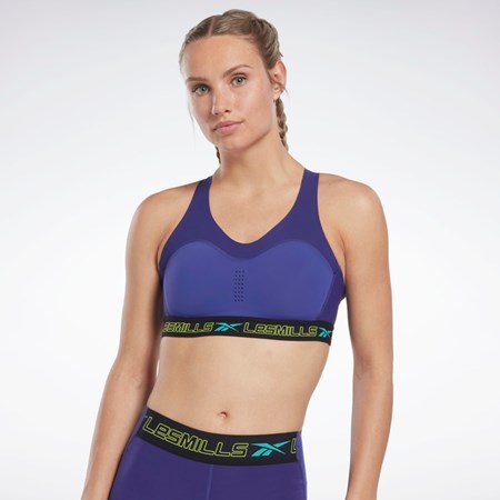 Reebok Les Mills® Reebok PureMove+ Bra Lilla | WUFTZJ-458