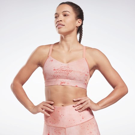 Reebok Les Mills® Strappy Sports Bra Korall | XSRHNY-923