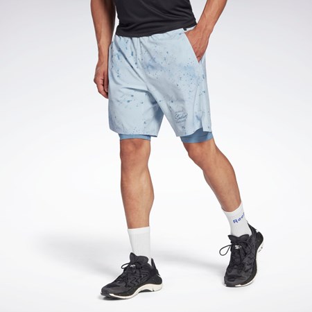 Reebok Les Mills® Strength Two-in-One Shorts Grå | UDECPJ-028