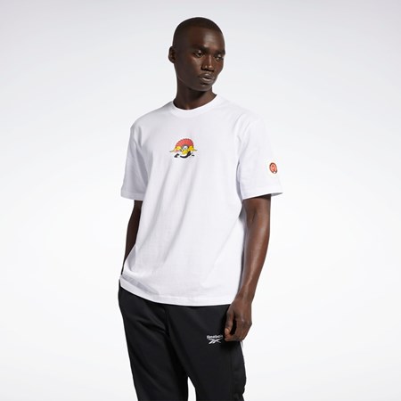 Reebok Looney Tunes T-Shirt Hvite | FPQTGM-018