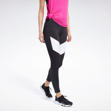 Reebok Lux 2 Leggings Svarte | MHENVB-719