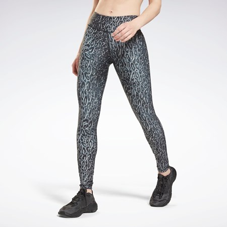 Reebok Lux Bold Leggings Svarte | VTPKCZ-579