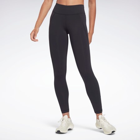 Reebok Lux Leggings Svarte | CTBJGQ-736