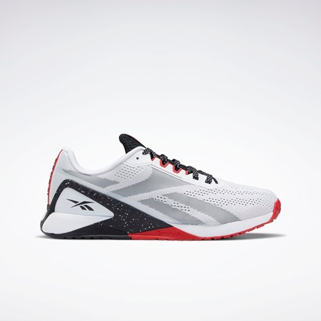 Reebok Nano X1 Trenings Shoes Hvite Svarte Rød | AFTHNS-506