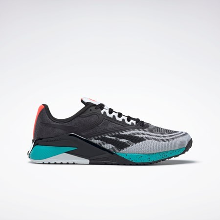 Reebok Nano X2 Trenings Shoes Svarte Hvite Grå | BWHNXK-154