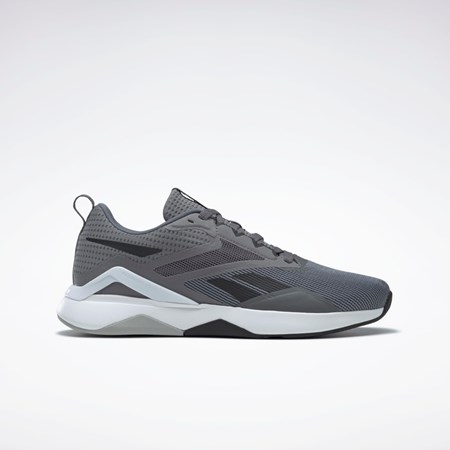 Reebok Nanoflex TR 2.0 Trenings Shoes Grå Svarte Grå | PABQOC-427