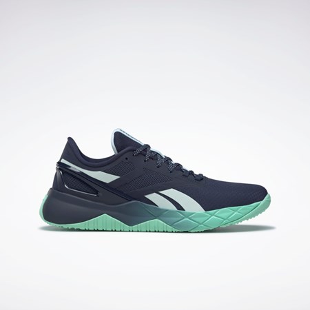 Reebok Nanoflex TR Trenings Shoes Marineblå Mint | PARKHT-627