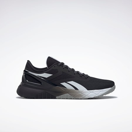 Reebok Nanoflex TR Trenings Shoes Svarte Hvite Grå | GAPTFC-293