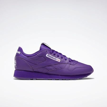 Reebok Popsicle Classic Leather Shoes Lilla Lilla Lilla | ORSIZQ-562