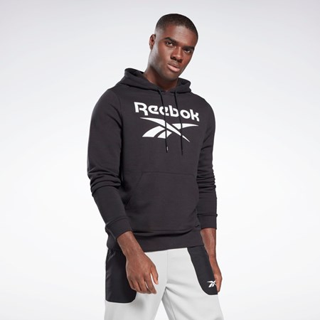 Reebok Reebok Identity Big Logo Hoodie Svarte | TLKAJS-012