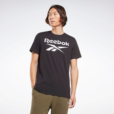 Reebok Reebok Identity Big Logo T-Shirt Svarte | HXMQRV-187